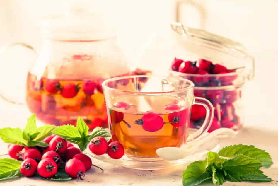 hawthorn fruit tea