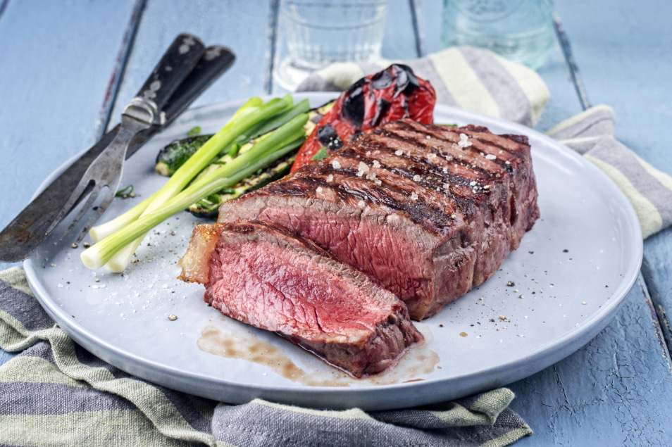 protein in steak