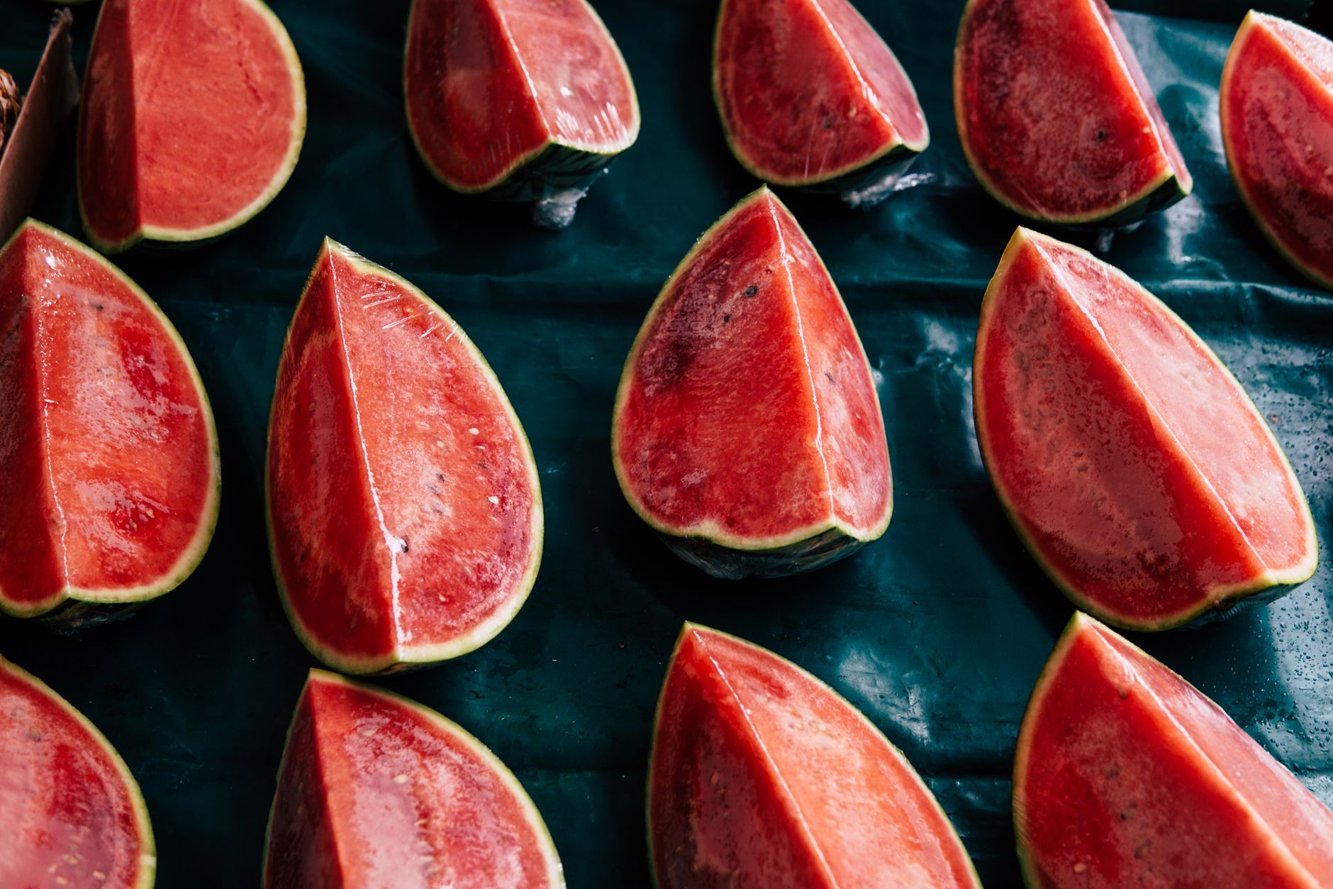 watermelon — Close-up of vibrant watermelon slices showcasing freshness and juiciness.